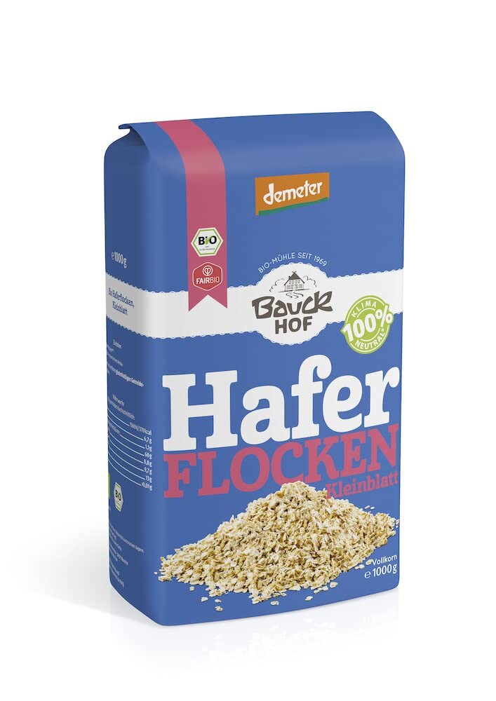 Bauckhof Bio Haferflocken Kleinblatt Demeter (ab 1000g) - fit and life shop