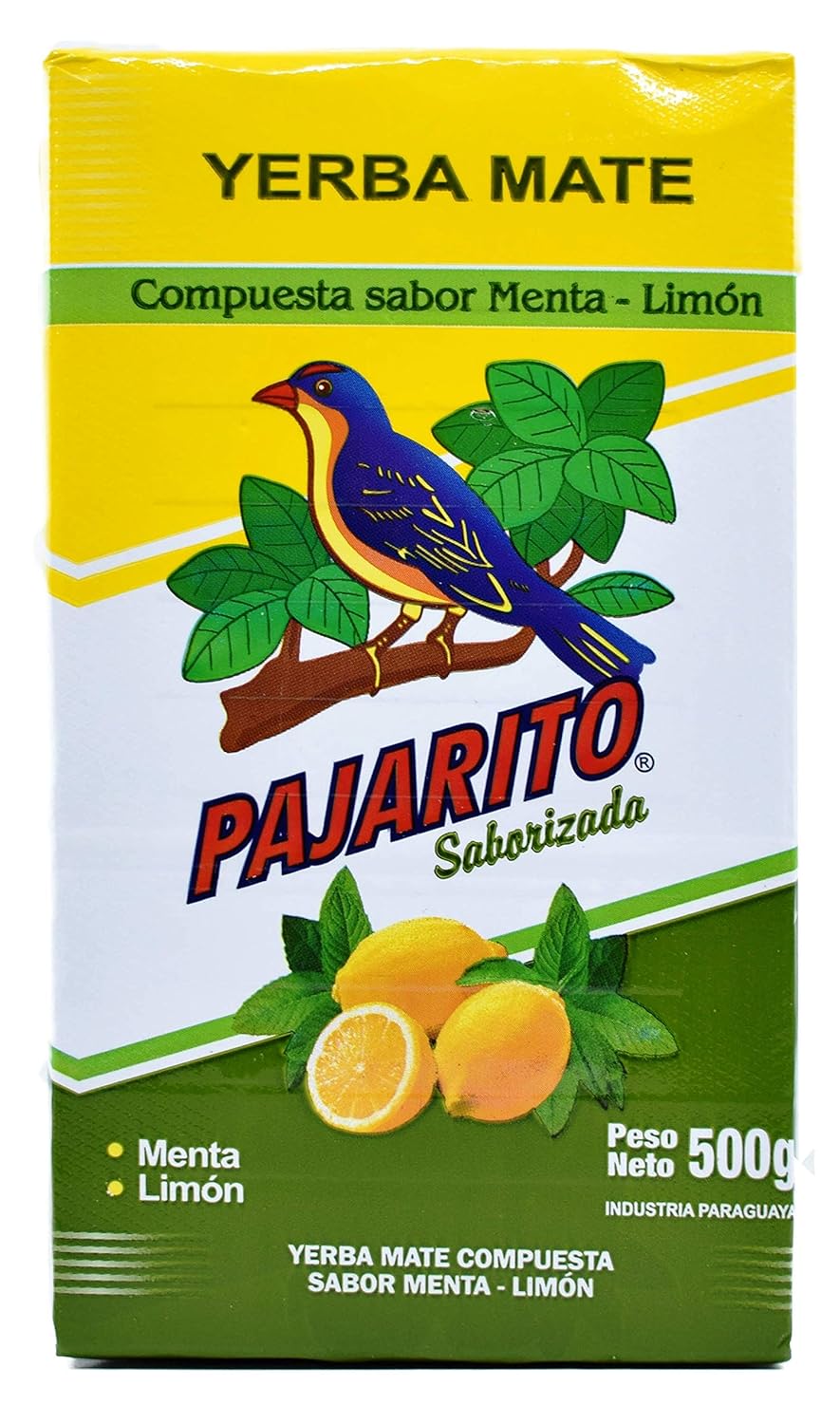 Mate Tee Pajarito Menta Limon (500g) - fit and life shop