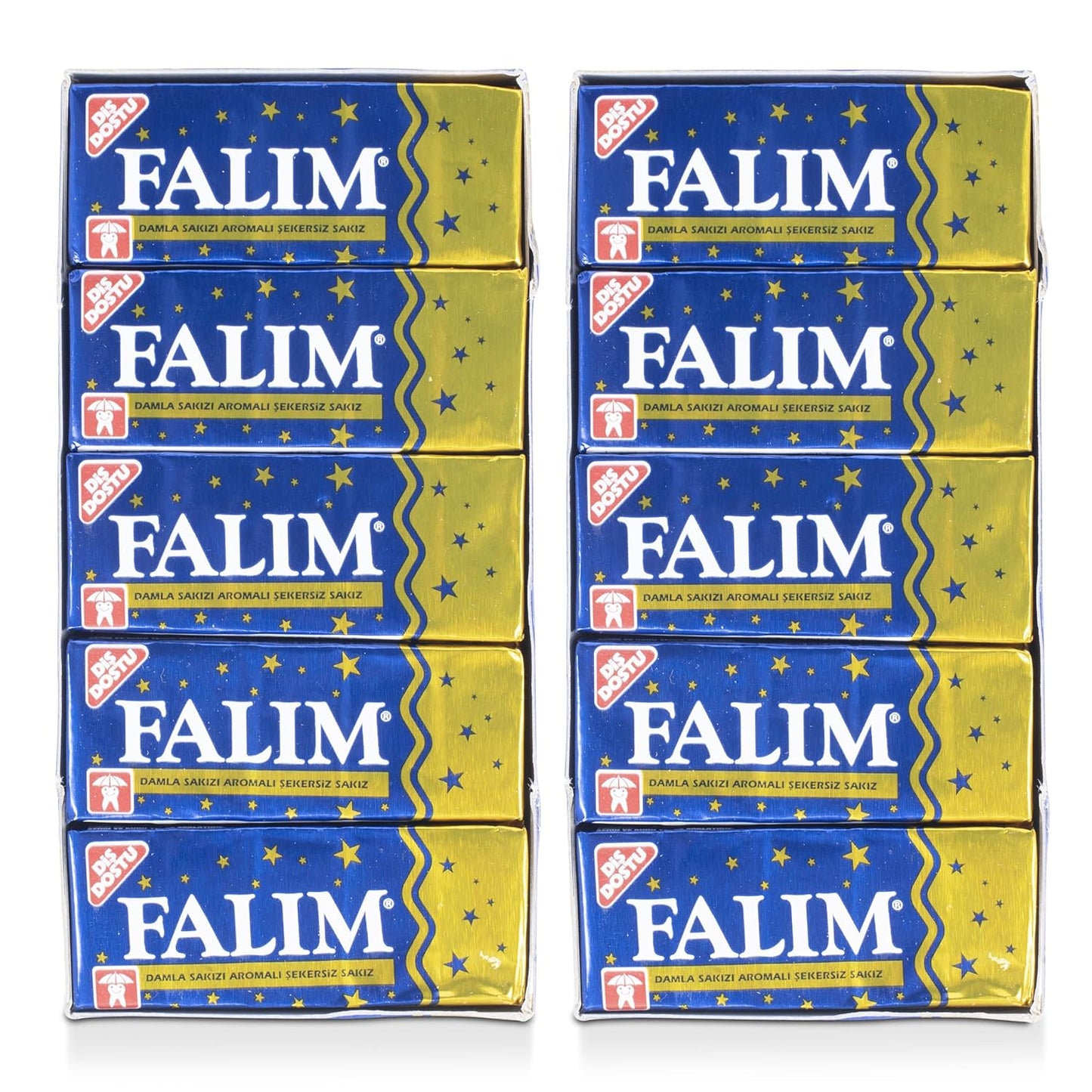 Falim - Damla Sakiz Kaugummi ohne Zucker - (2x5*20Stk) - fit and life shop