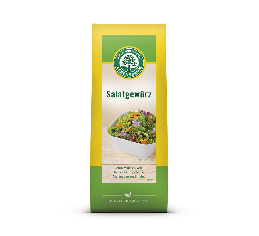 Lebensbaum Salatgewürz, 3er Pack (3 x 40 g) - fit and life shop