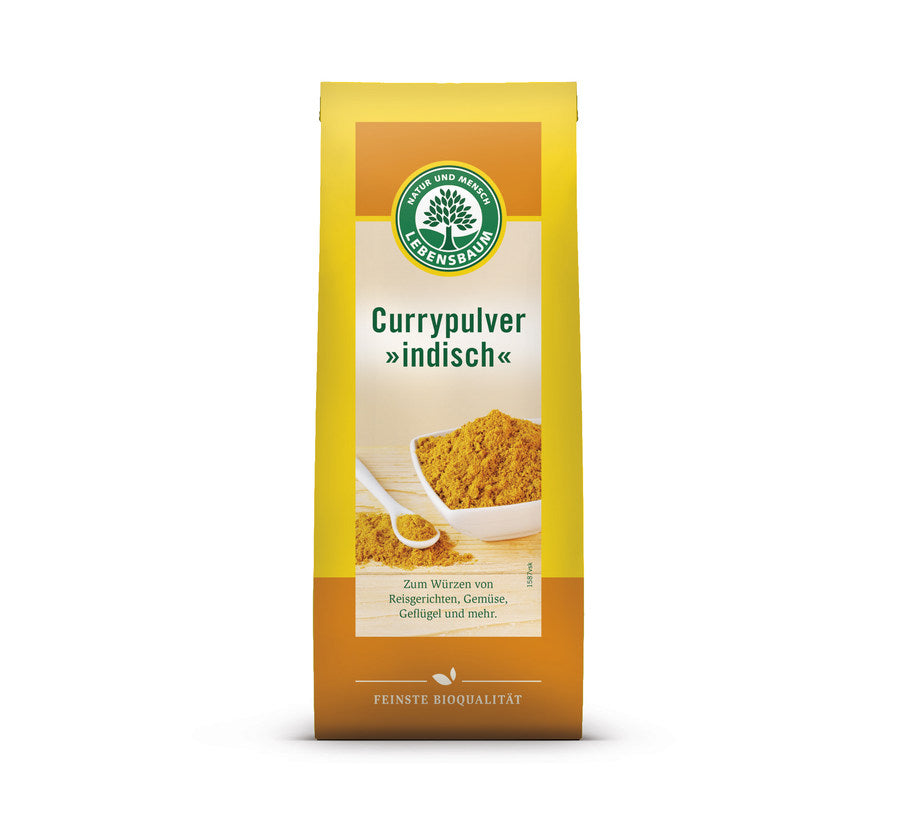 Lebensbaum Currypulver, Indisch, 3er Pack (3 x 50g) - Bio - fit and life shop