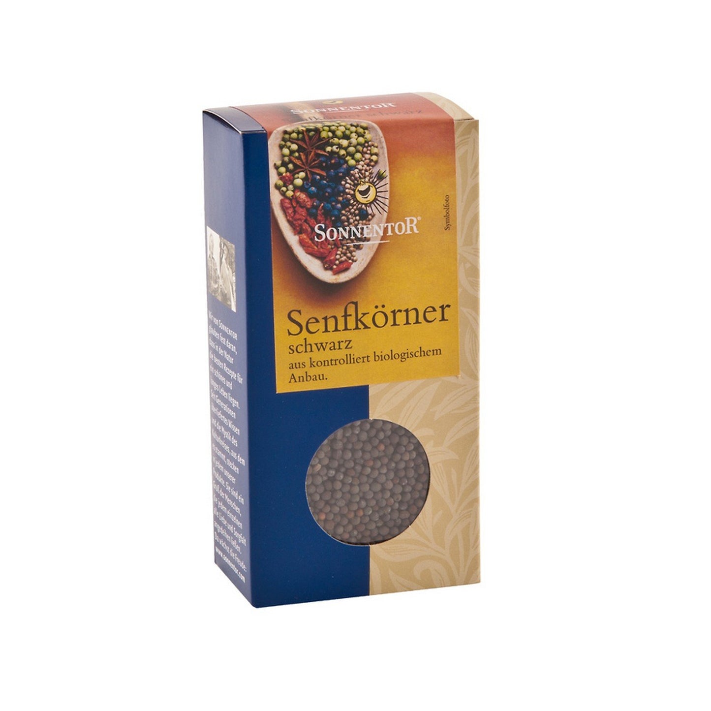 Sonnentor Bio Senfkörner schwarz, ganz ab 80g