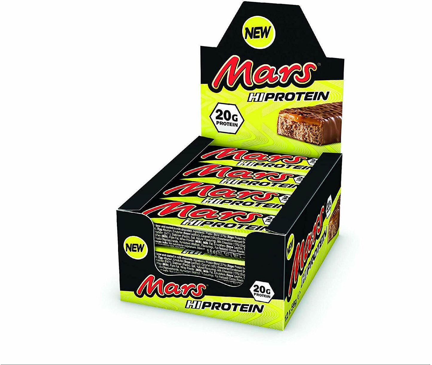 Mars Hi Protein Riegel 20g Protein - 12x59g