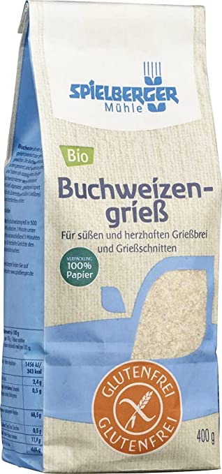 Spielberger Bio Glutenfreier Buchweizengrieß 400g