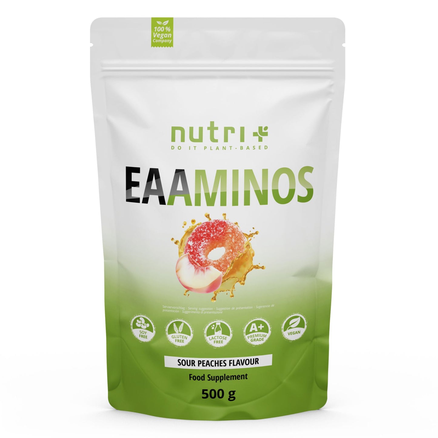 Nutri+ EAA Hochdosierte Aminosäuren 500g - fit and life shop