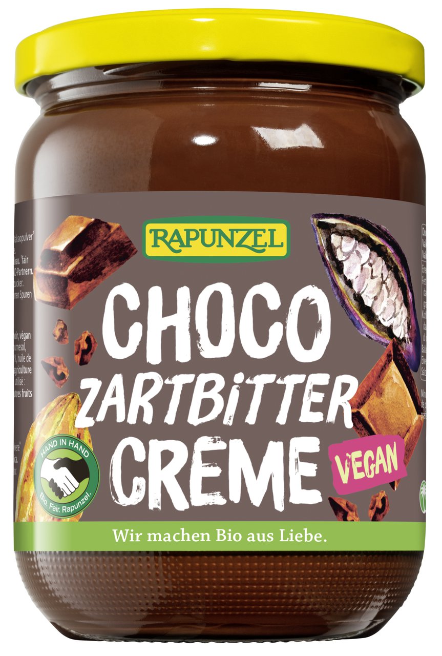 Rapunzel Bio Choco, Zartbitter Schokoaufstrich (500g) - fit and life shop