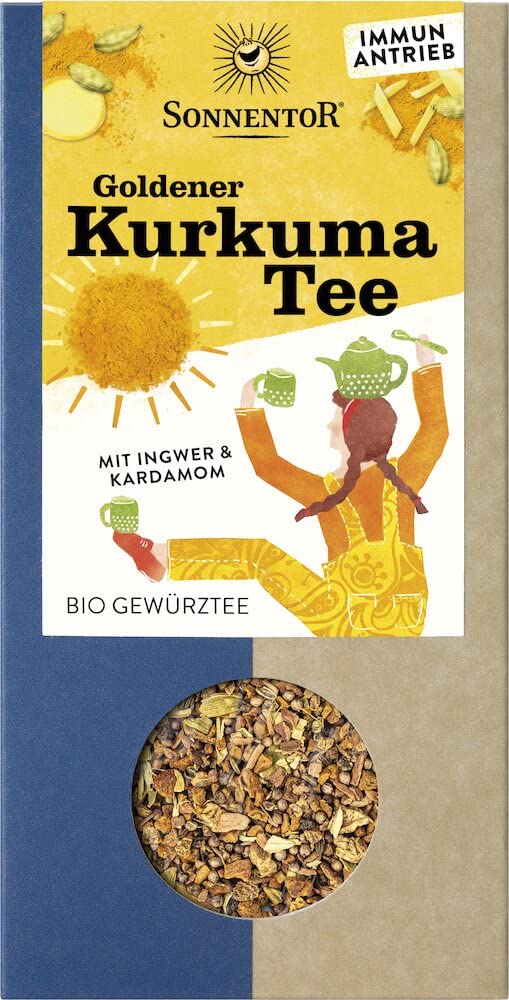 Sonnentor Bio Goldener Kurkuma Tee lose 120g
