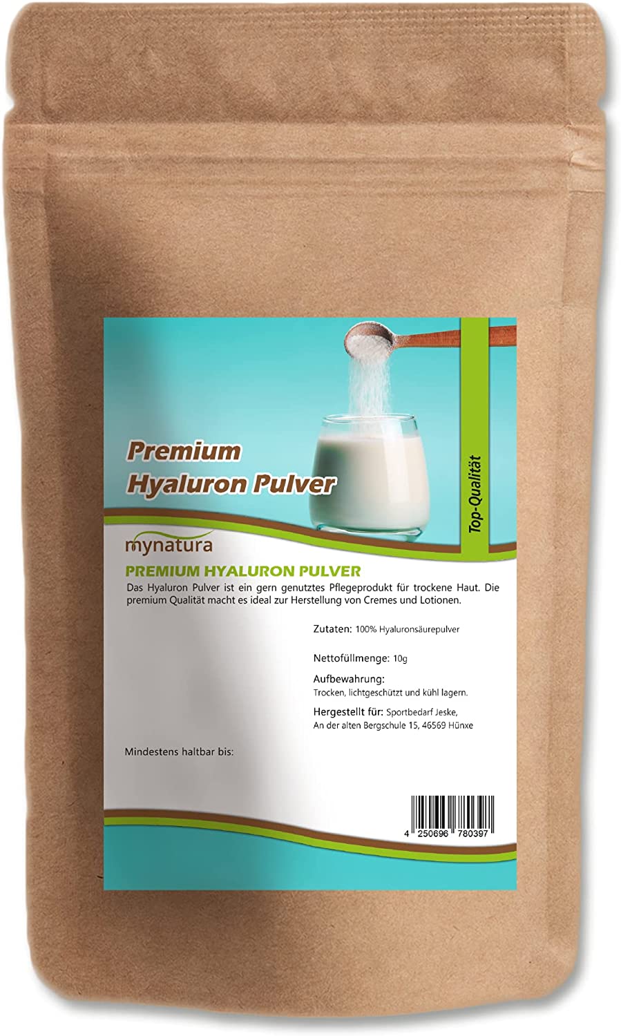 Mynatura Hyaluronsäure Pulver (10g)