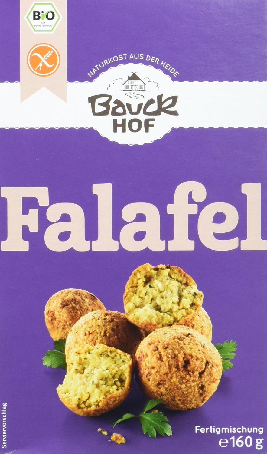 Bauckhof Bio Falafel Mischung - glutenfrei 160g
