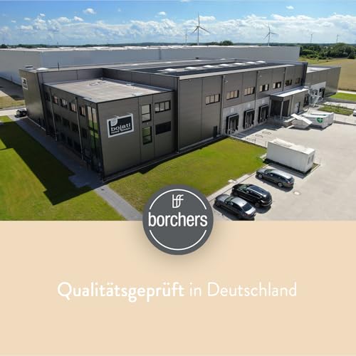 BORCHERS Bio Sojamehl, 350g, aus gerösteten Sojabohnen, veganer Ei-Ersatz, Premium Mehl, zum Backen & Kochen