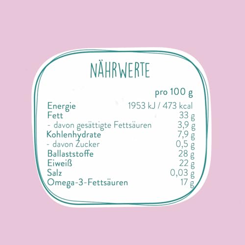 BORCHERS Chiasamen schwarz, 250g, Hohe Quellfähigkeit, ballaststoffreich, Proteinquelle, Omega-3-Fettsäuren, zuckerarm, vegan, Ideal zum Toppen, Backen und Kochen