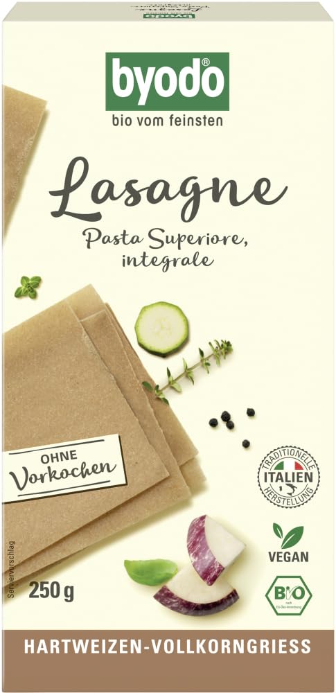Byodo Bio Vollkorn Lasagne 250 g