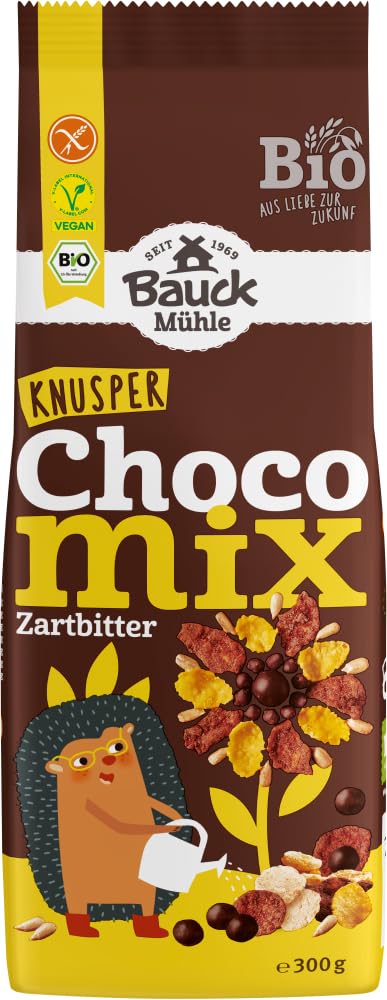 Bauckhof Bio Knusperfrühstück Zartbitter - glutenfrei (6x 300g)