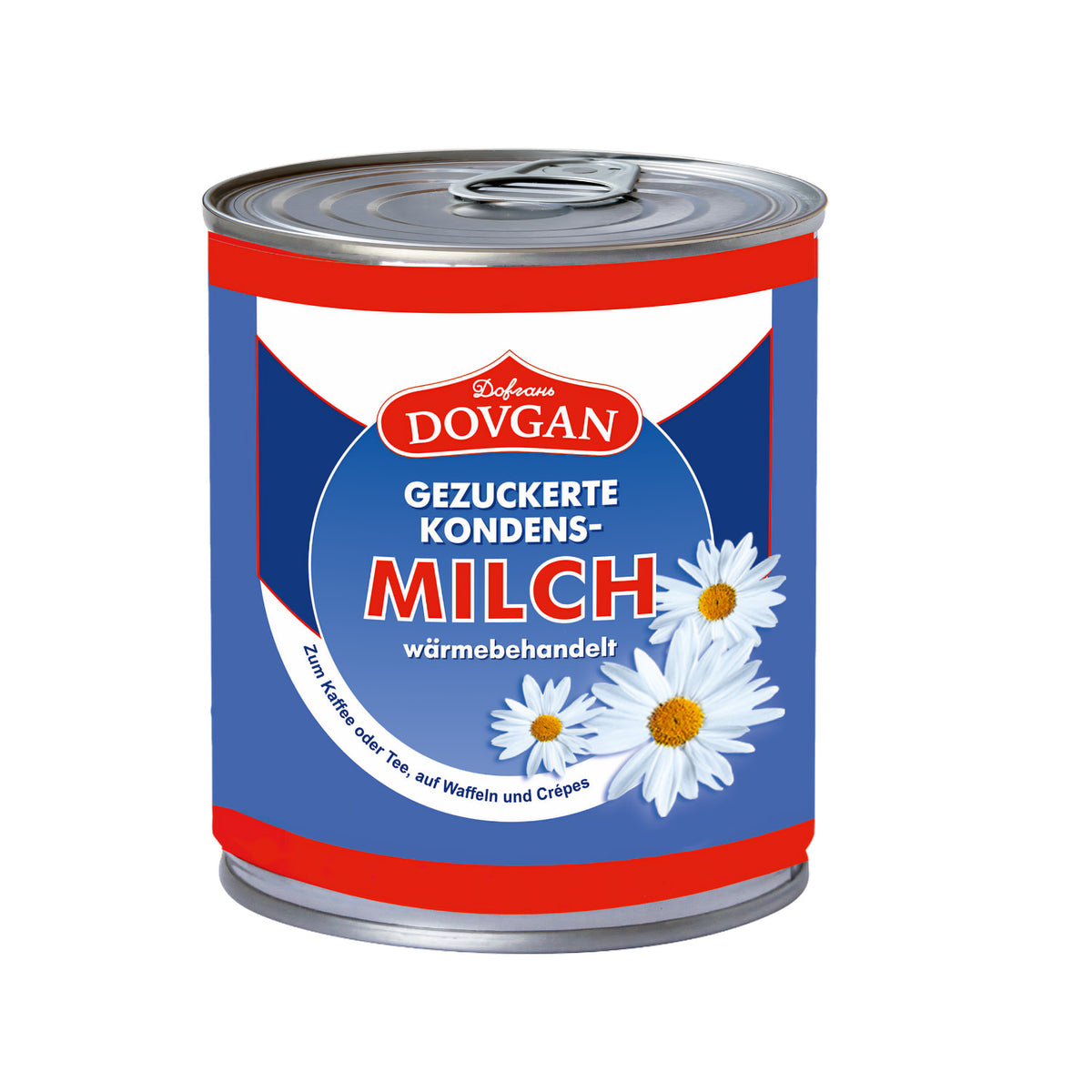 DOVGAN gezuckerte Kondensmilch, 8,5% Fett (6x370g) - fit and life shop