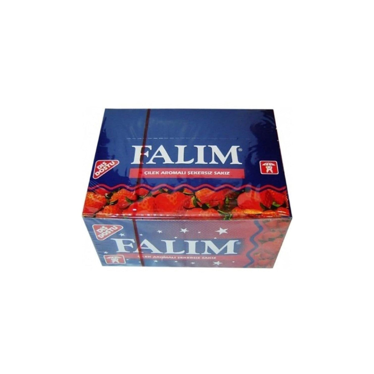 Falim Kaugummi mit Erdbeeraroma (100 Stück) - fit and life shop