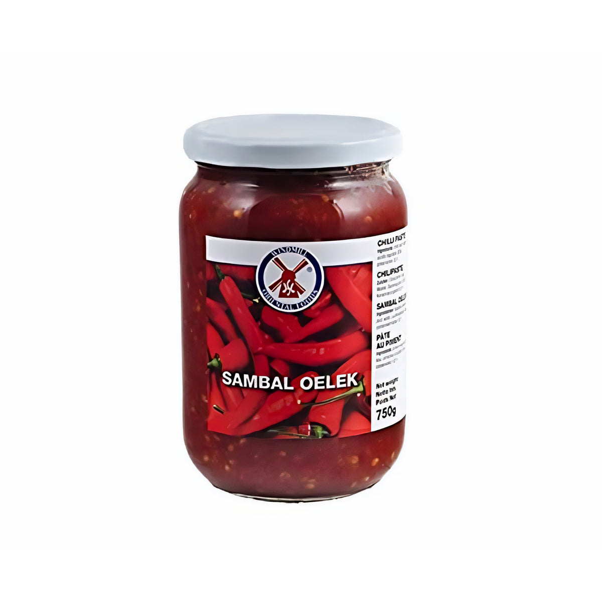 Sambal Oelek SCHARF Chili Paste - fit and life shop
