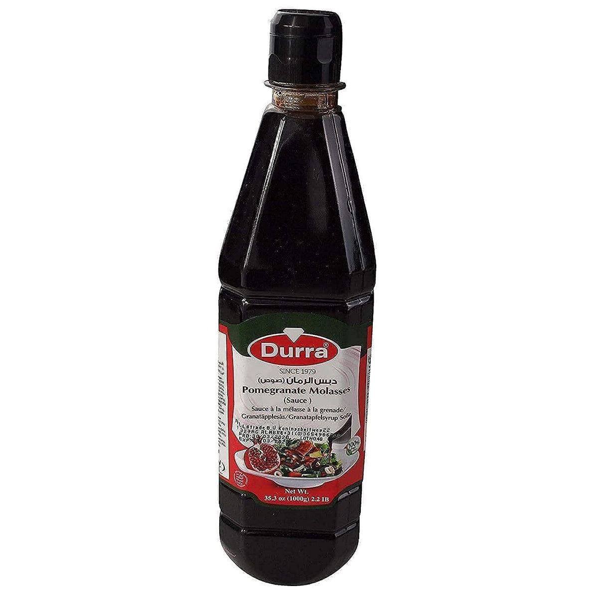 Durra - Intensive Molasses - Granatapfelsosse mit hohem Anteil aus Granatapfelsaftkonzentrat (1000g) - fit and life shop