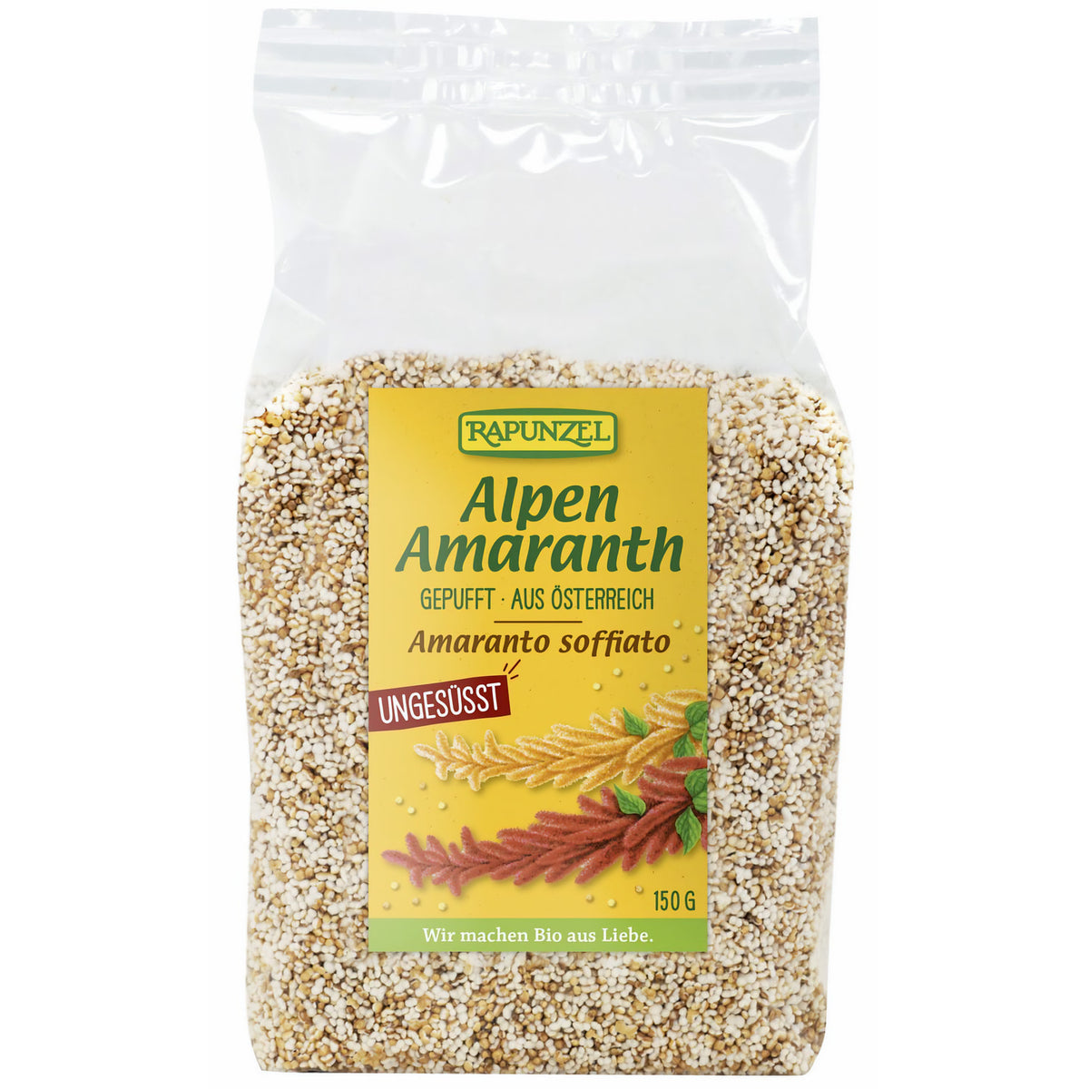 Rapunzel Alpen-Amaranth gepufft, (150g) - fit and life shop