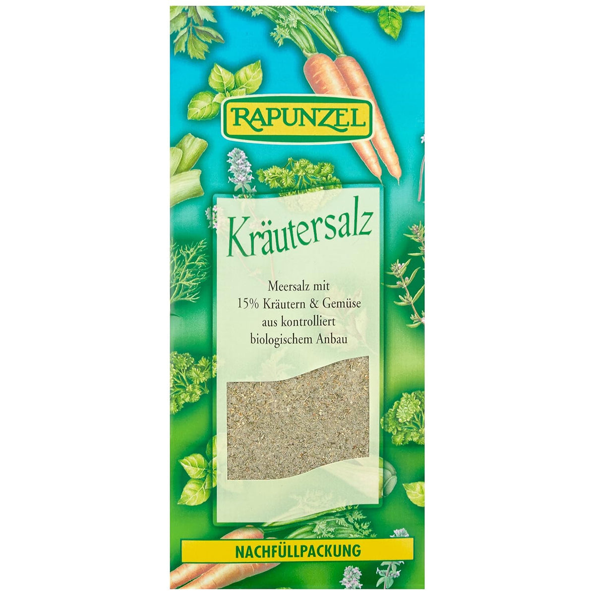 Rapunzel Kräutersalz mit 15% Kräutern und Gemüse (500g) - fit and life shop