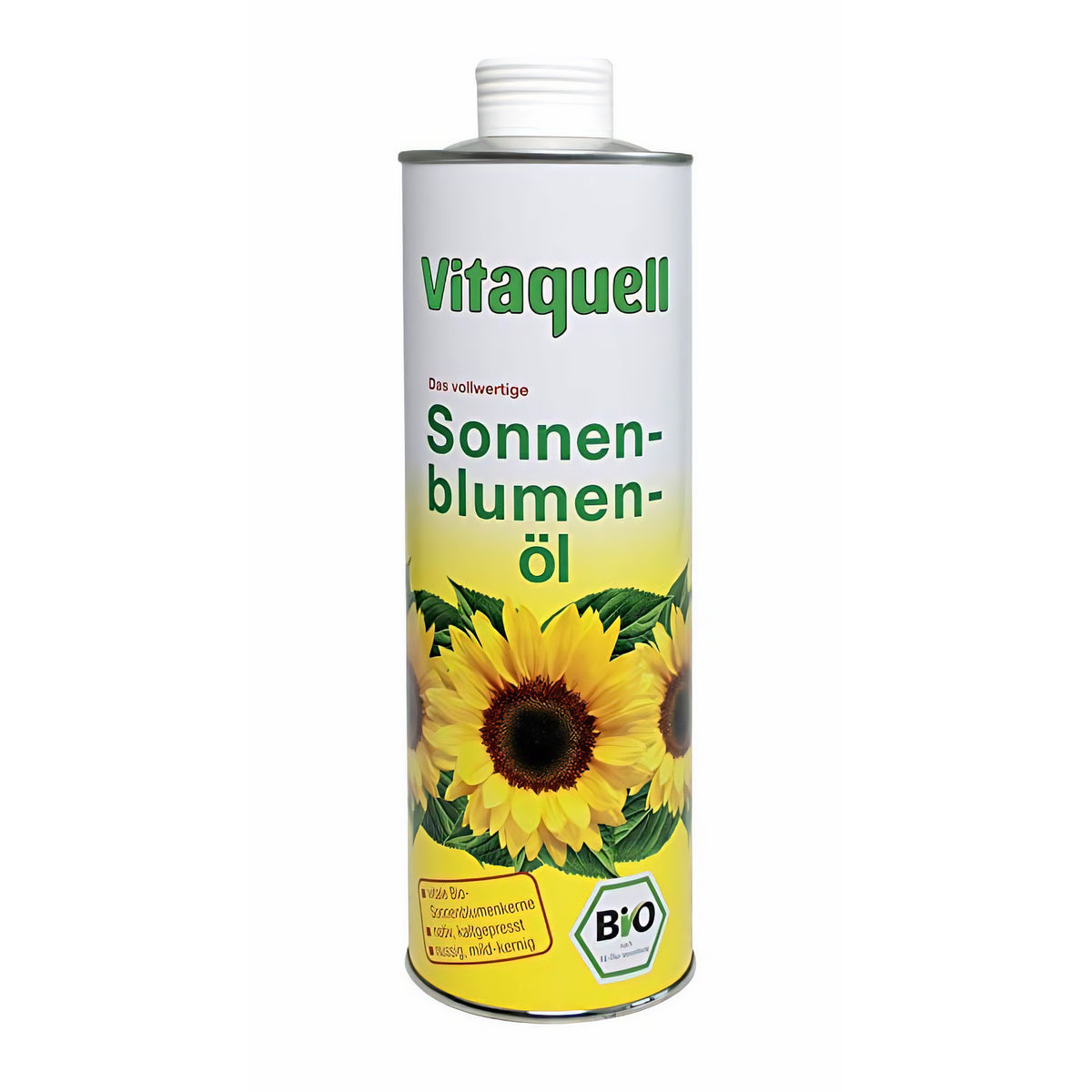 Vitaquell Sonnenblumenöl Bio 750ml - fit and life shop