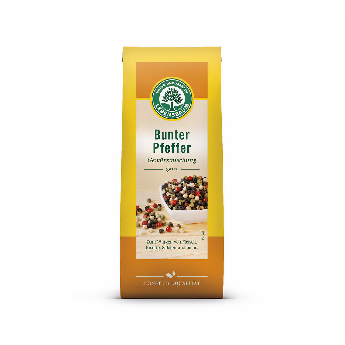Lebensbaum Pfeffer, bunt, ganz - Bio, 3 x 50 g - fit and life shop