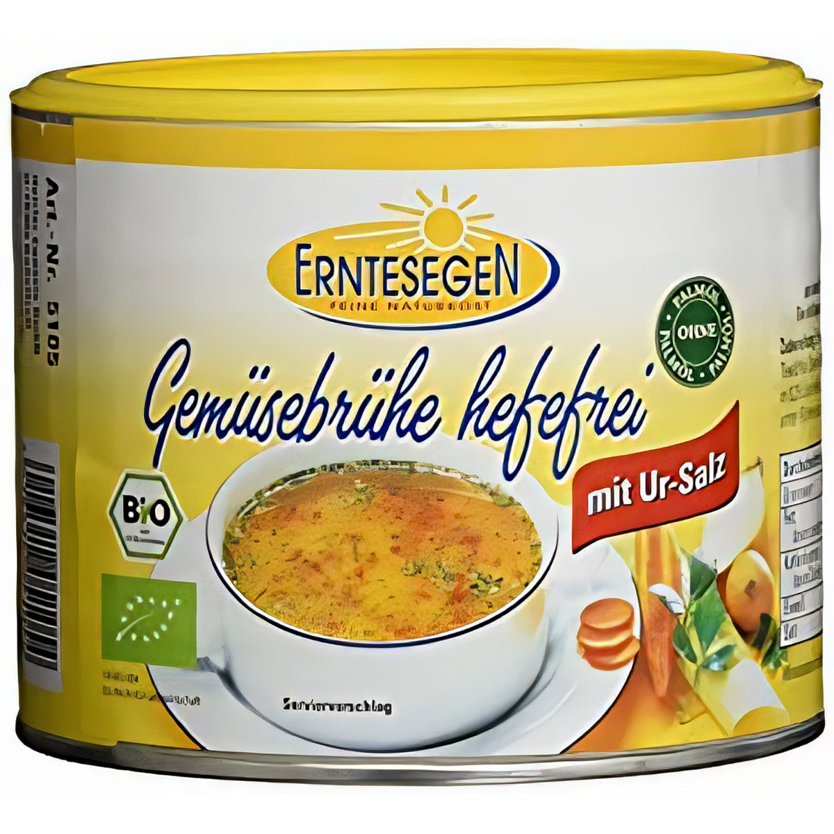 Erntesegen Gemüsebrühe Hefefrei Dose Bio Würz-Sauce (2 x 220 g) - fit and life shop