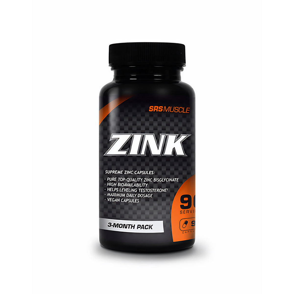 SRS Zink, 90 Kapseln Dose - fit and life shop