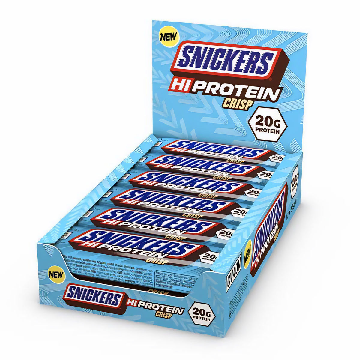 Snickers Crisp Protein Bars (12 x 55g) Crisp - fit and life shop