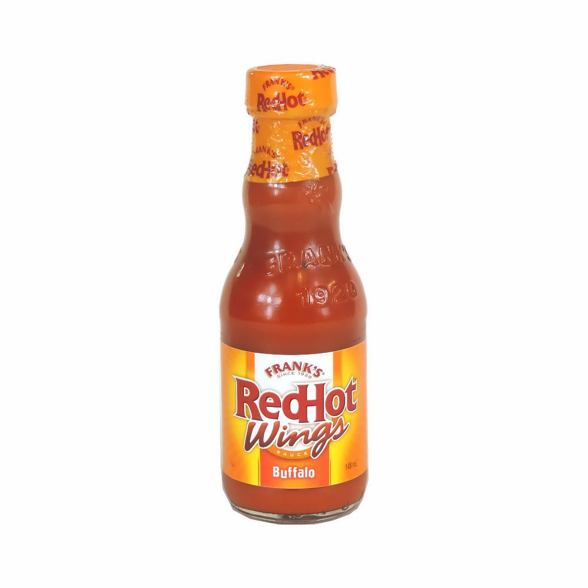 Frank's Red Hot Buffalo Wings Sauce in 6 Flaschen à 148 ml, würzige Sauce für Buffalo Wings und Snacks.