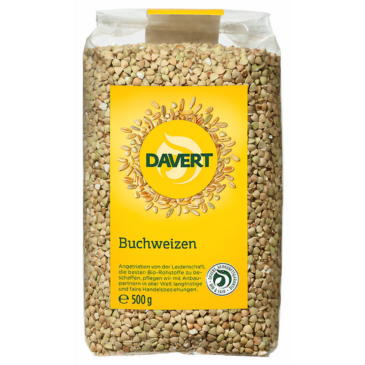 Davert Buchweizen (1 x 500 g) - Bio - fit and life shop