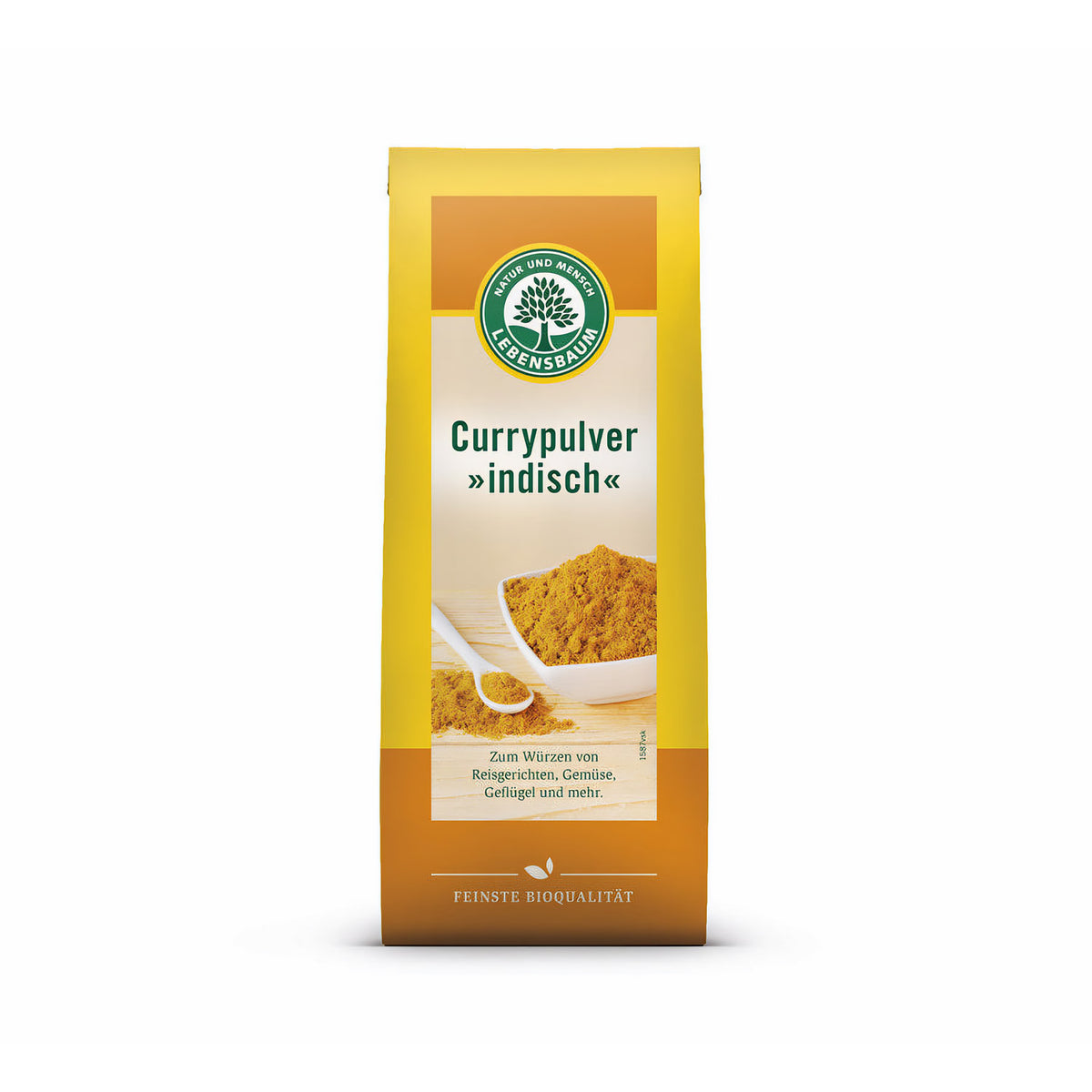 Lebensbaum Currypulver, Indisch, 3er Pack (3 x 50g) - Bio - fit and life shop