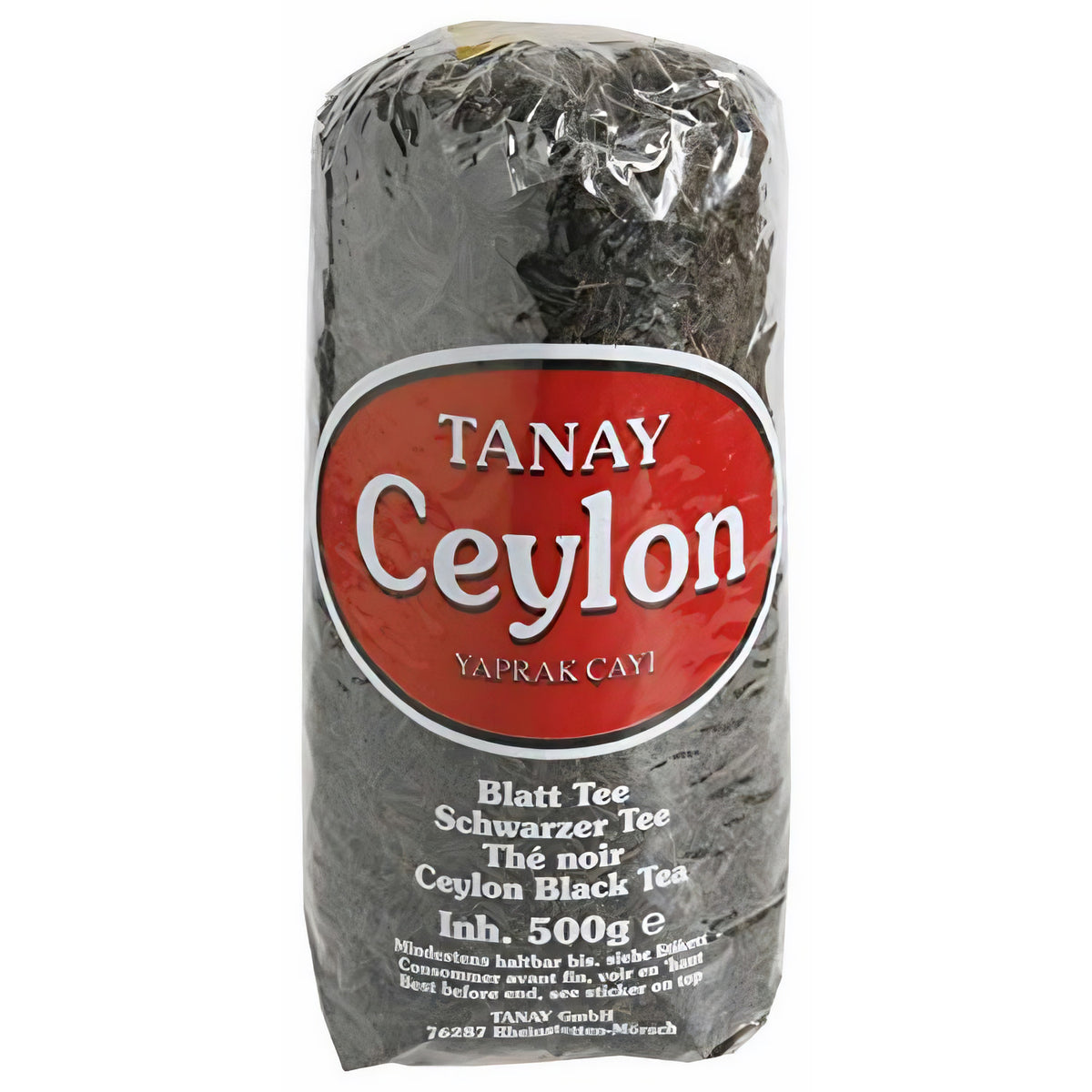 Tanay Ceylon, Schwarzer Tee, Großpack 500g - fit and life shop