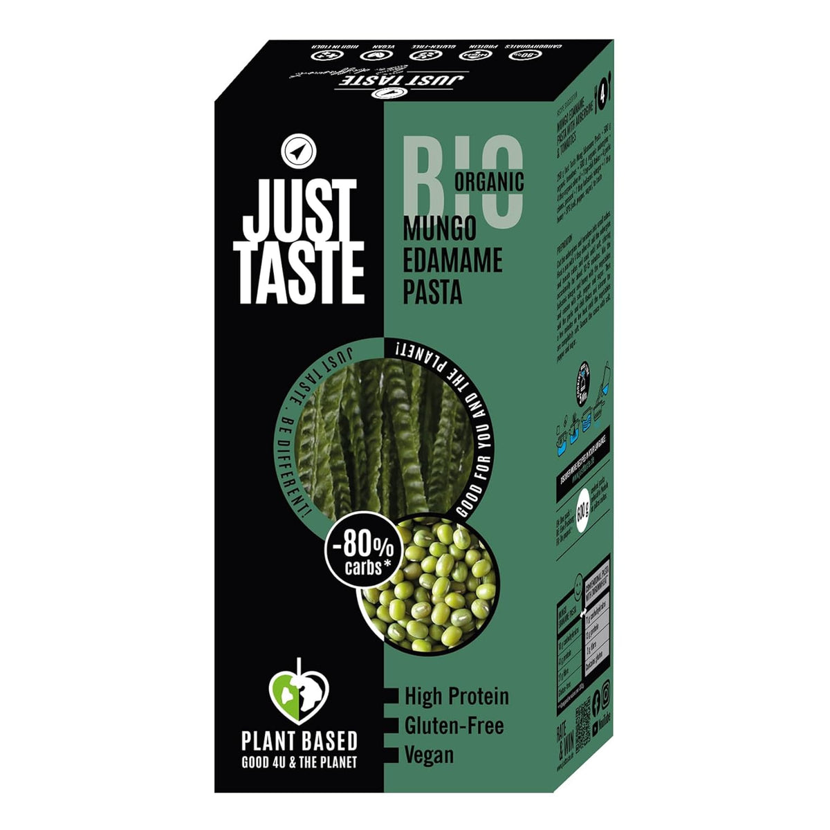 BIO Mungo Edamame Pasta (6x250g) - fit and life shop