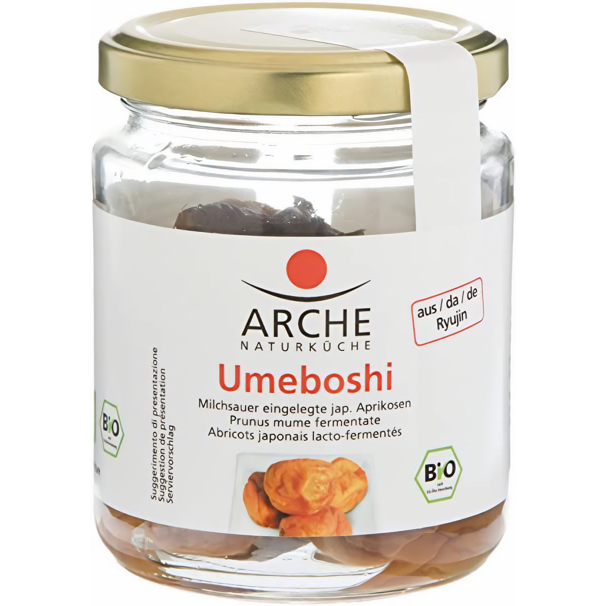 Arche Ryujin Umeboshi Aprikosen, 125 g - fit and life shop