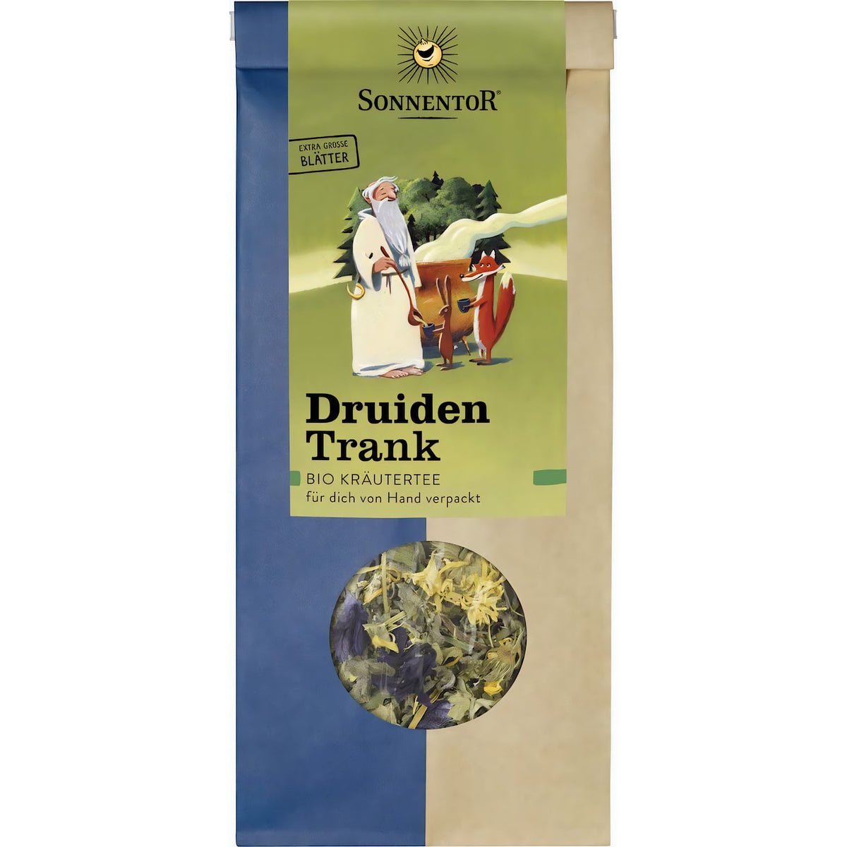 Dürrer Sonnentor Druidentrank Tee lose, 6x50g, lose Teeblätter mit Kräuter- und Pflanzenbestandteilen in einer Packung