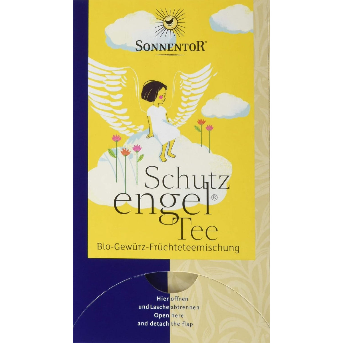 Bio Schutzengel Tee von Sonnentor, 6 Beutel mit jeweils 27g, aromatischer Kräutertee im Beutel, natürliche Teemischung