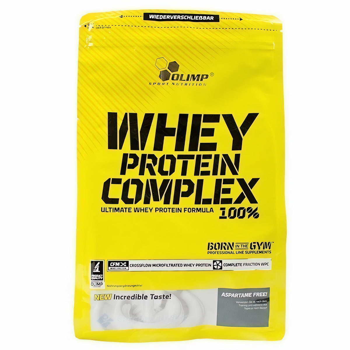 Olimp Whey Protein Complex 100% in 700g Beutel, cremiger Proteinshake mit hochwertigem Molkenprotein, ideal für Muskelaufbau.