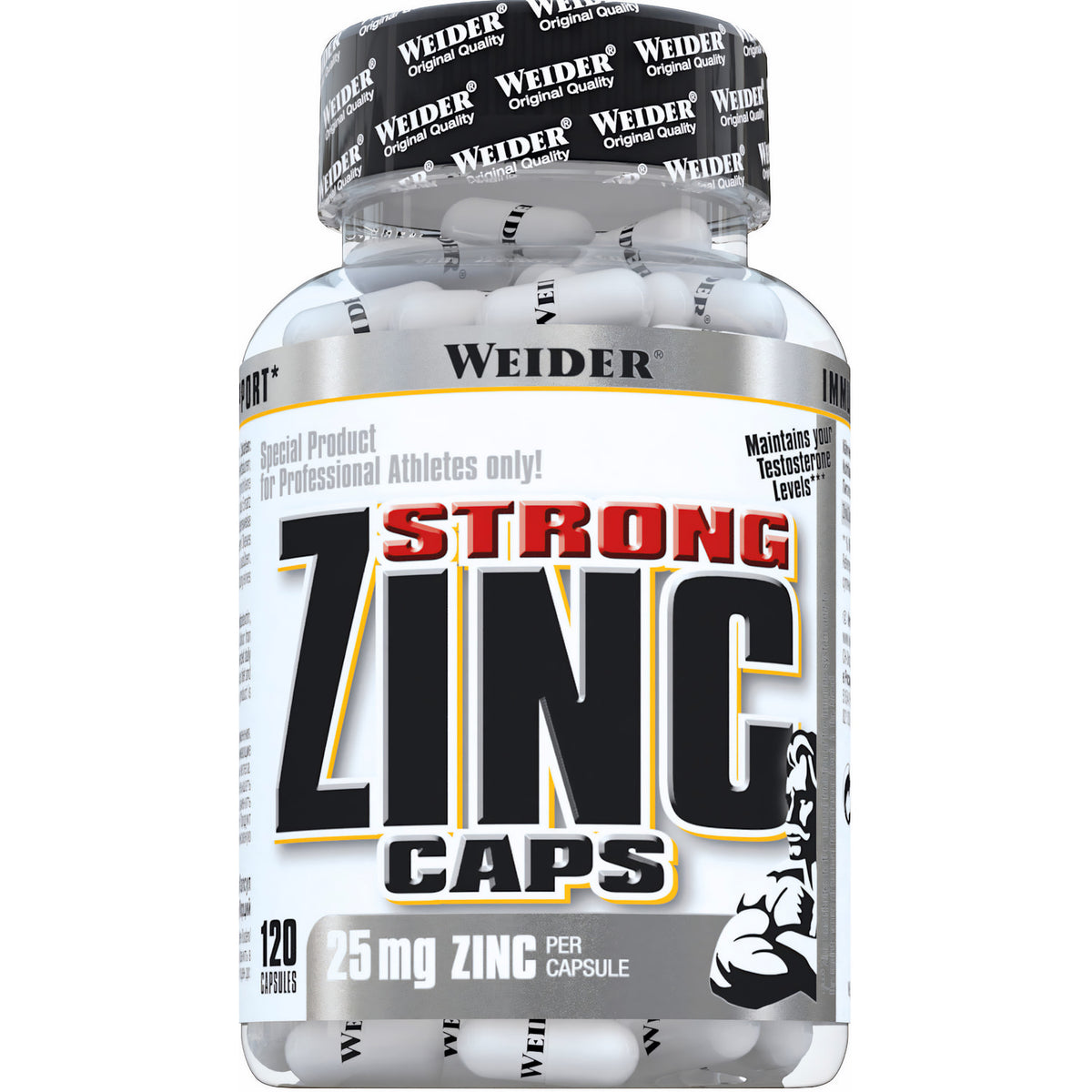 Weider Zinc Strong 120 Kapseln - fit and life shop