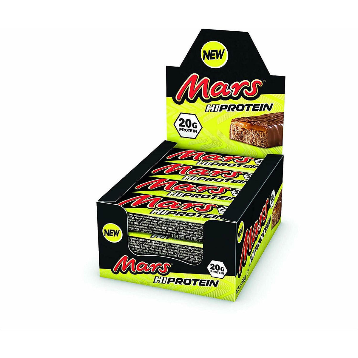 Mars Hi Protein Riegel 20g Protein - 12x59g