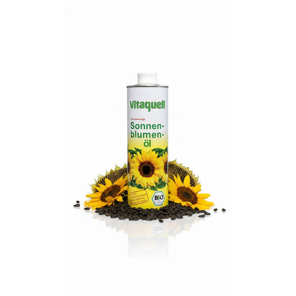 Vitaquell Sonnenblumenöl Bio 750ml - fit and life shop