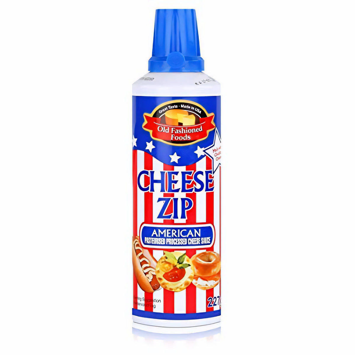Cheese Zip Amerikanischer Sprühkäse mit 35% Cheddarkäse 227g
