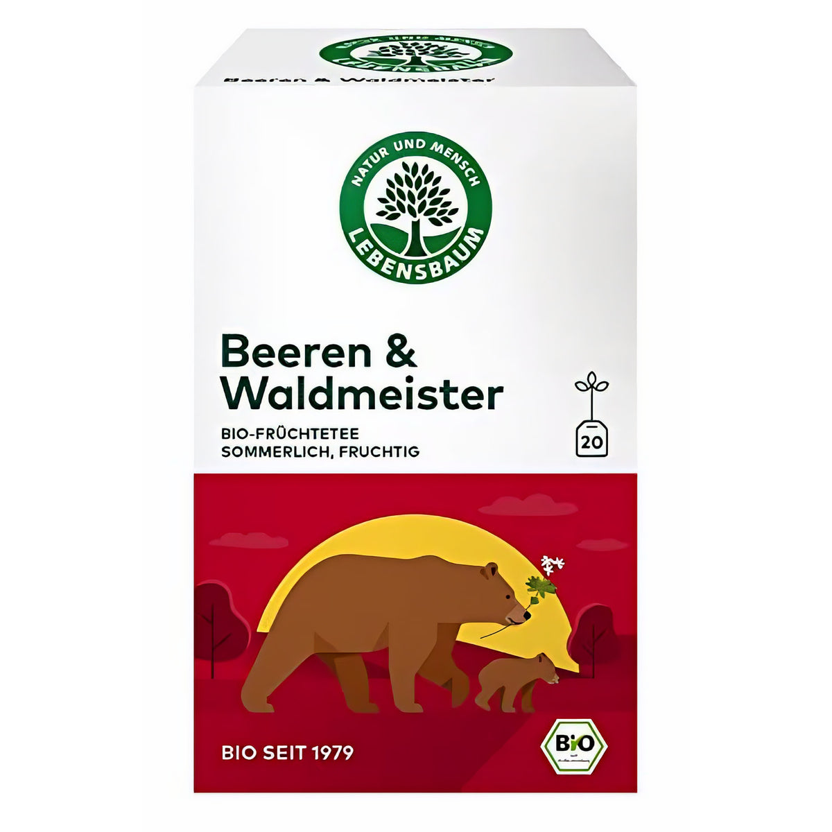 Lebensbaum Zeit zum Krafttanken Früchtetee 40 g