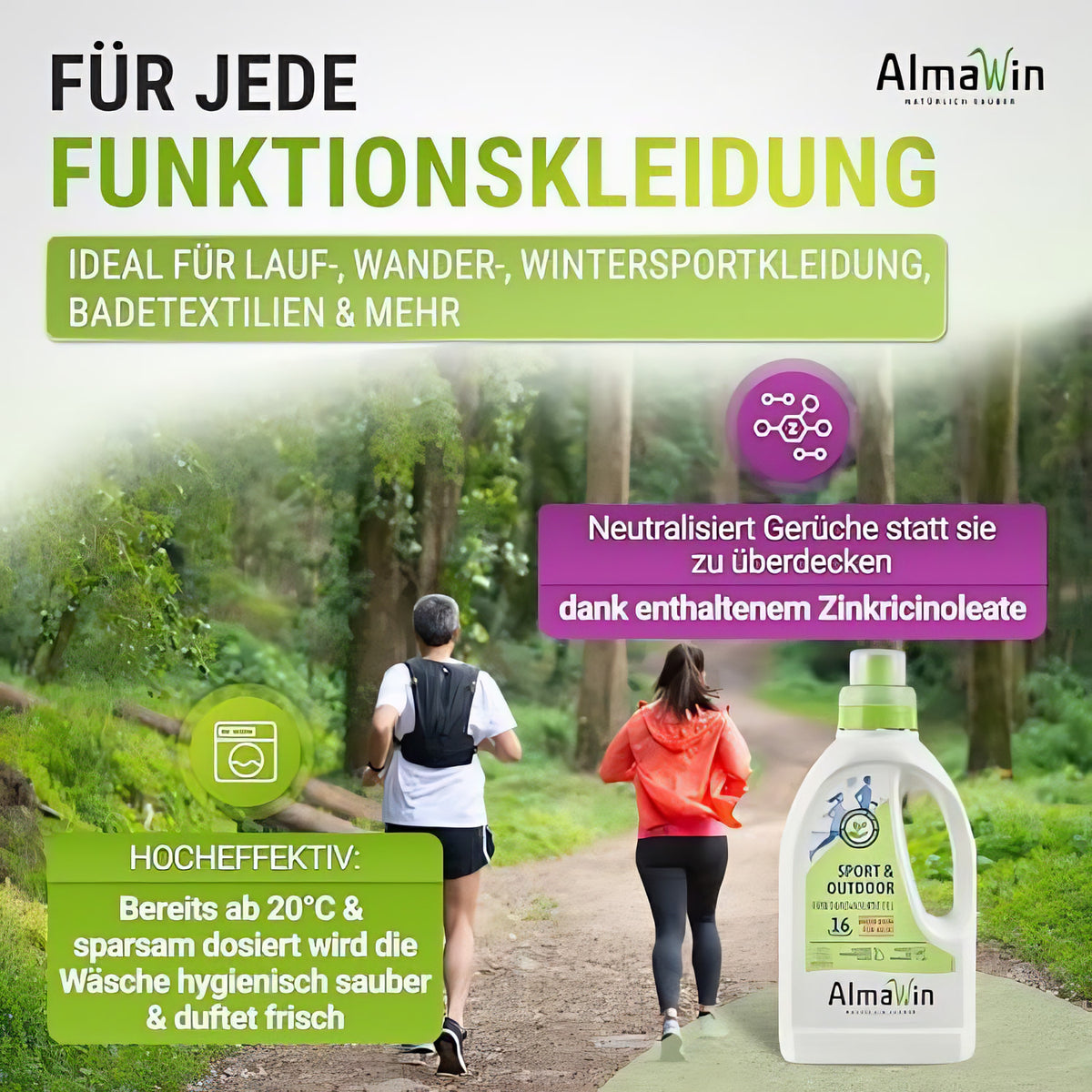 AlmaWin Sportwaschmittel - flüssig — Abbildung 7