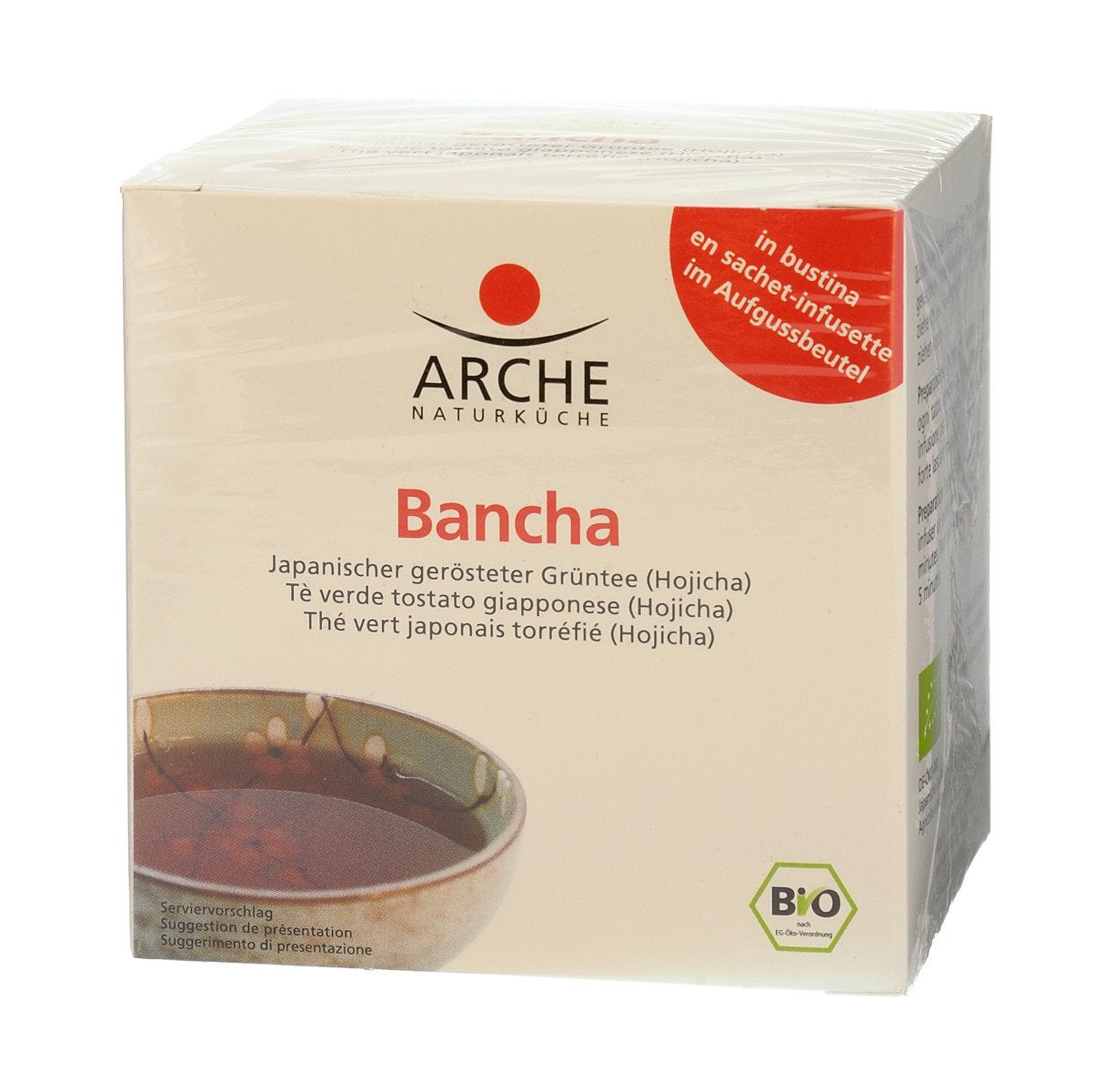 Arche Bancha 10 Beutel a Bio Tee, 1er Pack 15g