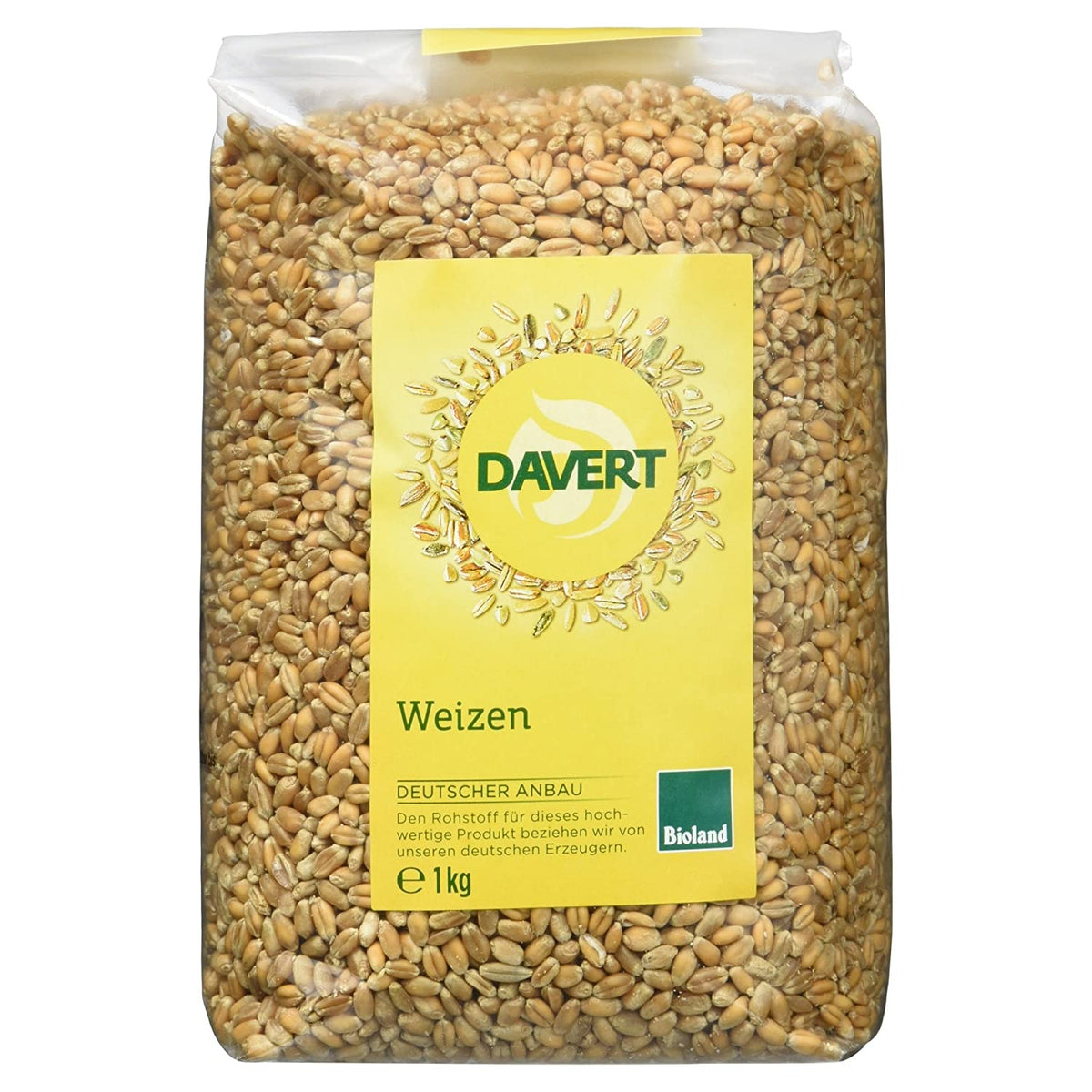 Davert Bio Weizen, 1kg - fit and life shop