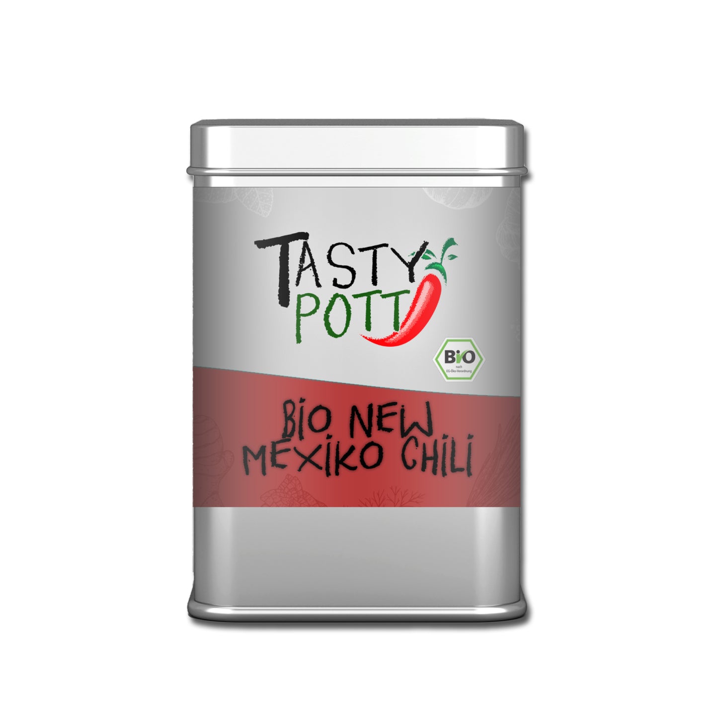 Tasty Pott Bio New Mexiko Chili Pulver - 80g Dose