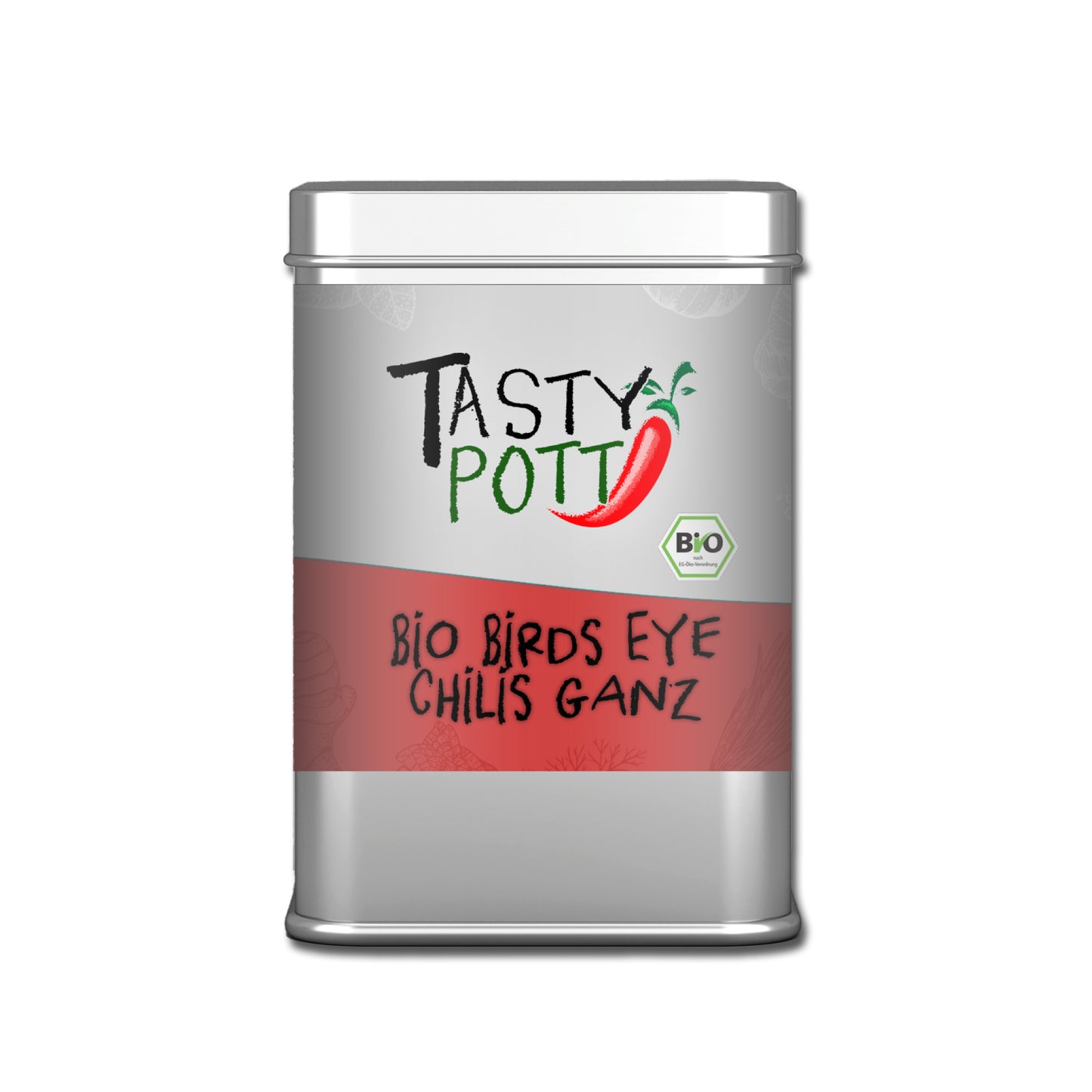 Tasty Pott Bio Birds Eye Chili ganz - 30g Dose