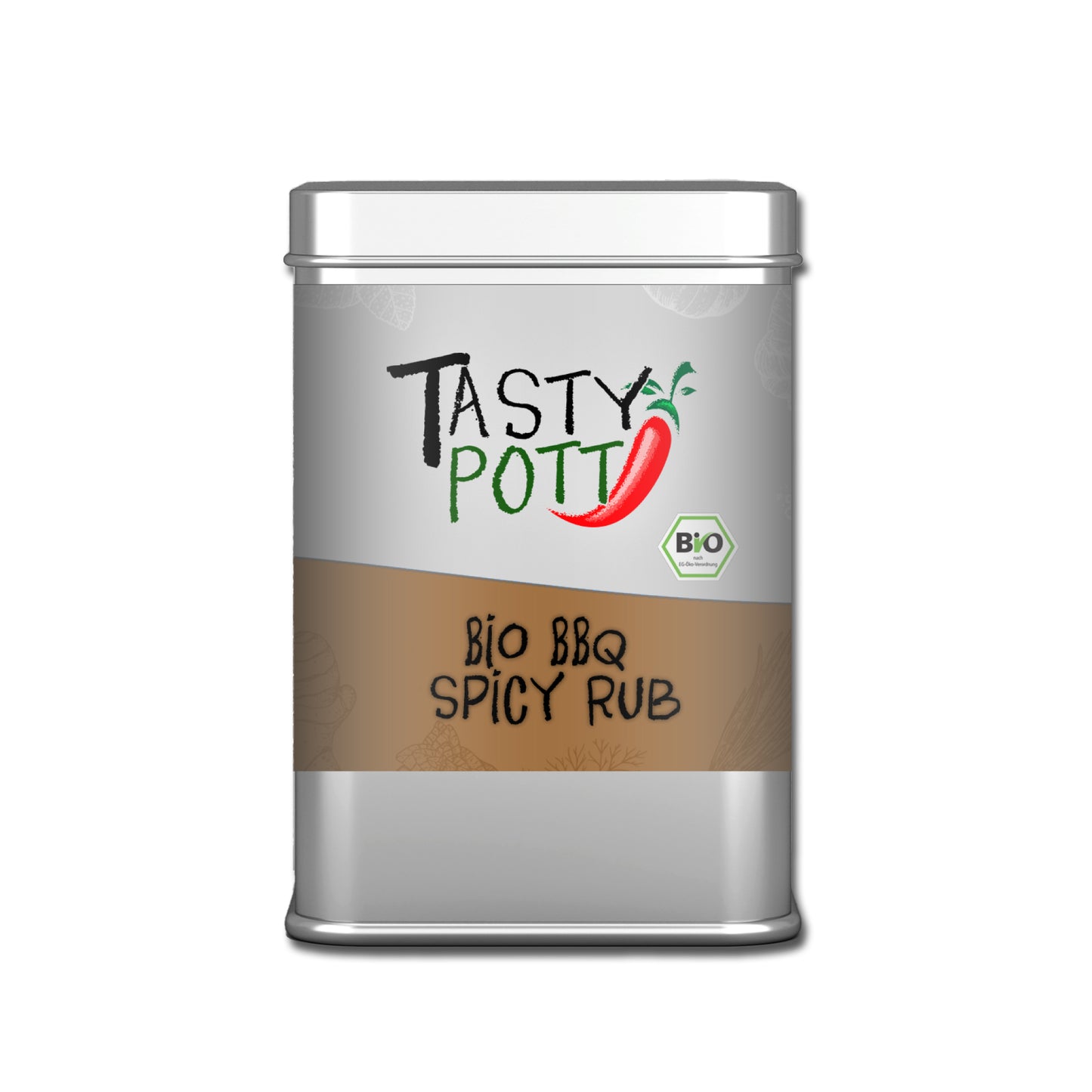 Tasty Pott Bio BBQ Rub Spicy - Gewürzmischung - 100g