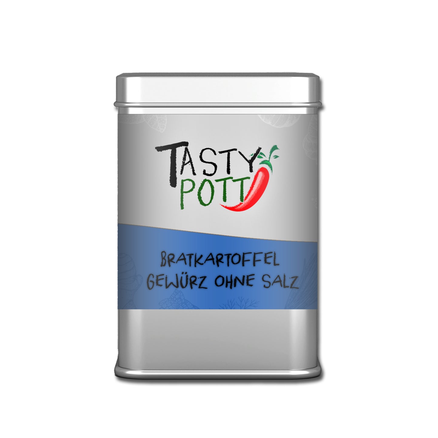 Tasty Pott Bratkartoffelgewürz ohne Salz - 50g Dose