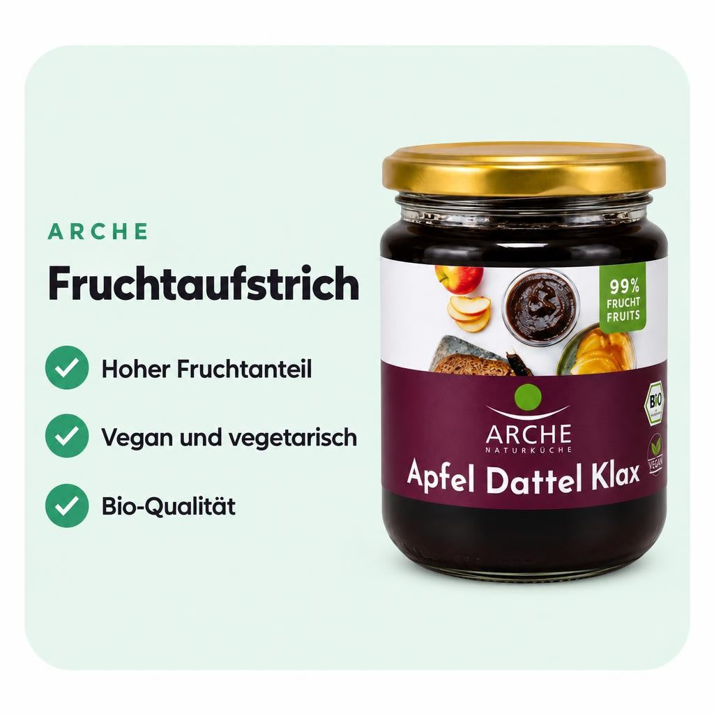 Arche Bio Dattel-Apfel-Kraut Apfel-Dattel-Klax - 330ml – Bild 2